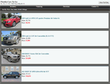 Tablet Screenshot of floridacarstogo.net